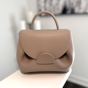 Polène Paris Numéro Un Nano in Textured Taupe